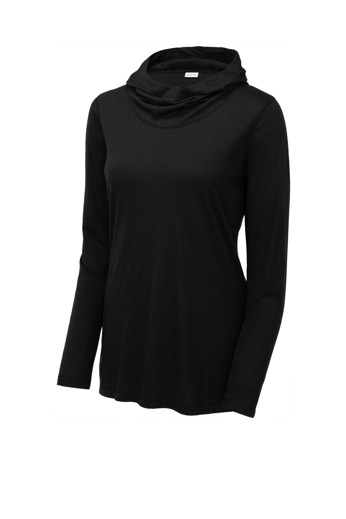 Sport-Tek® Women's PosiCharge ® Tri-Blend Wicking Long Sleeve Hoodie