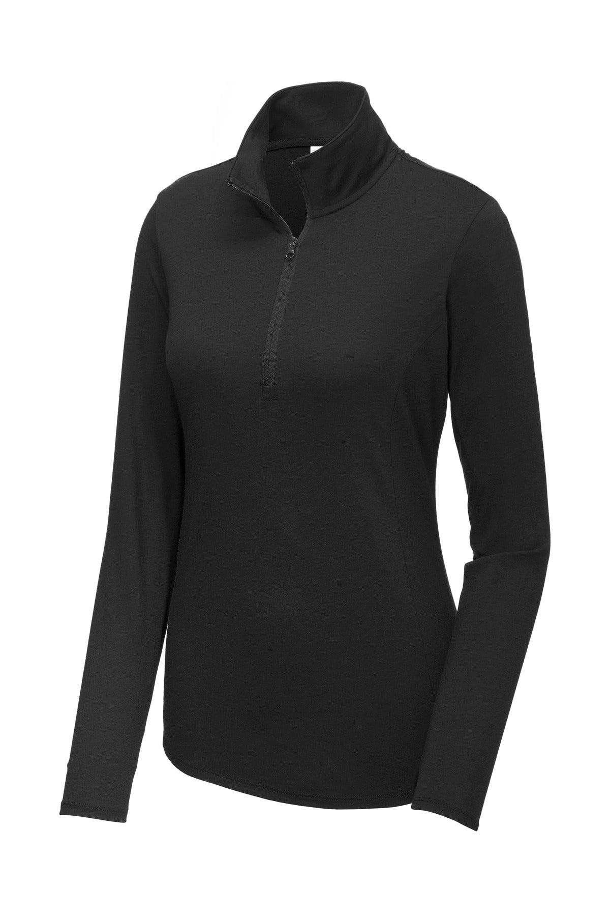 Sport-Tek ® Women's PosiCharge ® Tri-Blend Wicking 1/4-Zip Pullover