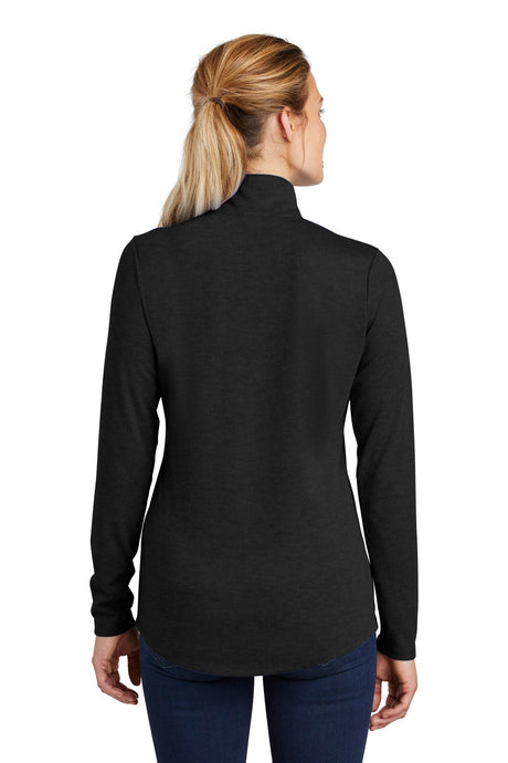 Sport-Tek ® Women's PosiCharge ® Tri-Blend Wicking 1/4-Zip Pullover