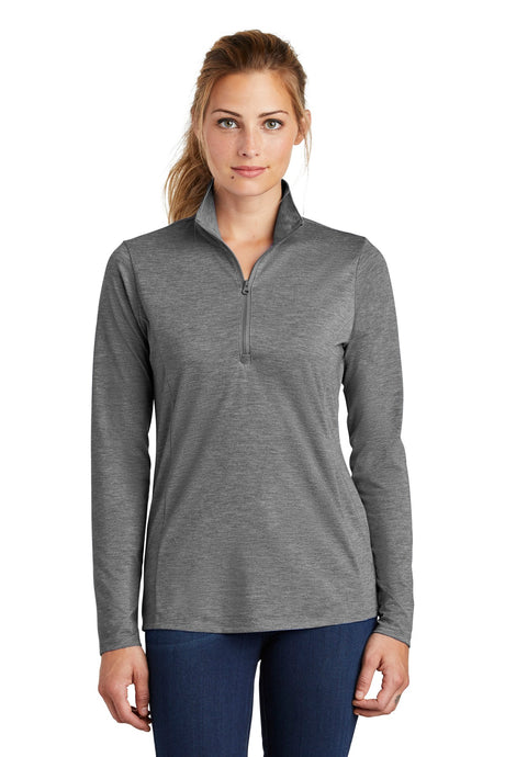 Sport-Tek ® Women's PosiCharge ® Tri-Blend Wicking 1/4-Zip Pullover