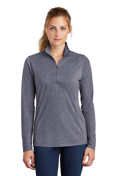 Sport-Tek ® Women's PosiCharge ® Tri-Blend Wicking 1/4-Zip Pullover