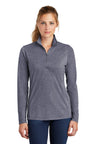 Sport-Tek ® Women's PosiCharge ® Tri-Blend Wicking 1/4-Zip Pullover