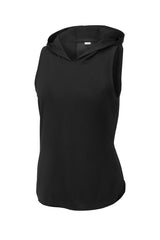 Sport-Tek ® Women's PosiCharge ® Tri-Blend Wicking Draft Hoodie Tank