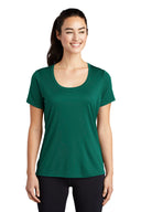 Camiseta con cuello redondo Posi-UV® Pro para mujer Sport-Tek®