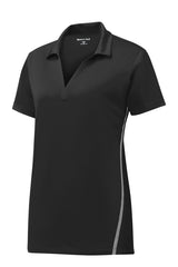 DISCONTINUED Sport-Tek® Ladies Contrast PosiCharge® Tough Polo®