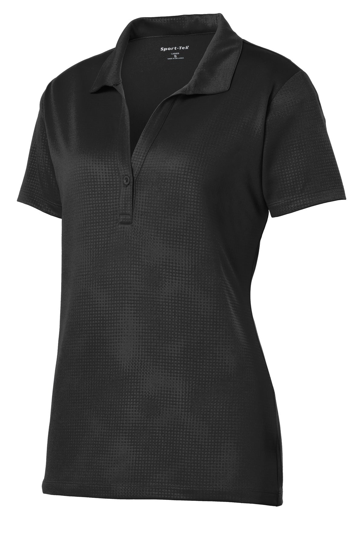 Sport-Tek® Women's Embossed PosiCharge® Tough Polo®