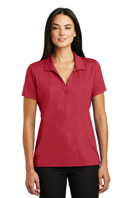 Sport-Tek® Women's Embossed PosiCharge® Tough Polo®