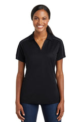 Sport-Tek® Women's Micropique Sport-Wick® Piped Polo