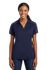 Sport-Tek® Women's Micropique Sport-Wick® Piped Polo