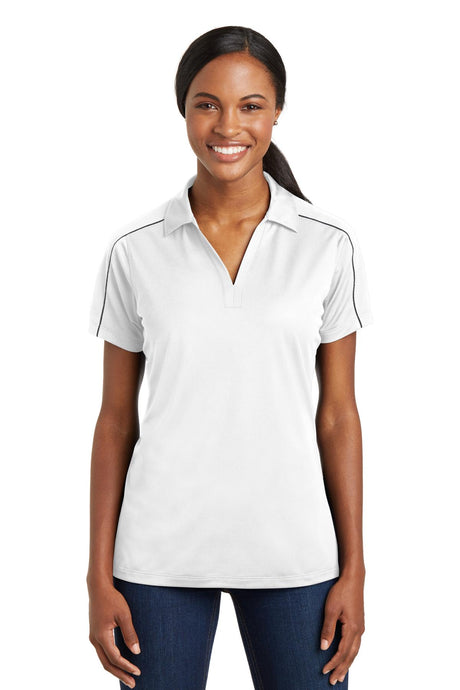 Sport-Tek® Women's Micropique Sport-Wick® Piped Polo