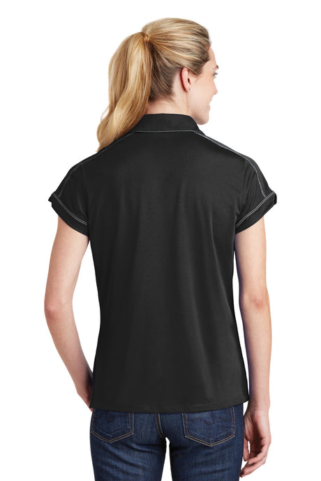 Sport-Tek® Women's Contrast Stitch Micropique Sport-Wick® Polo