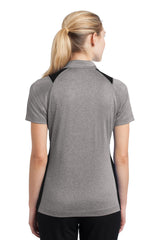 Sport-Tek® Women's Heather Colorblock Contender™ Polo