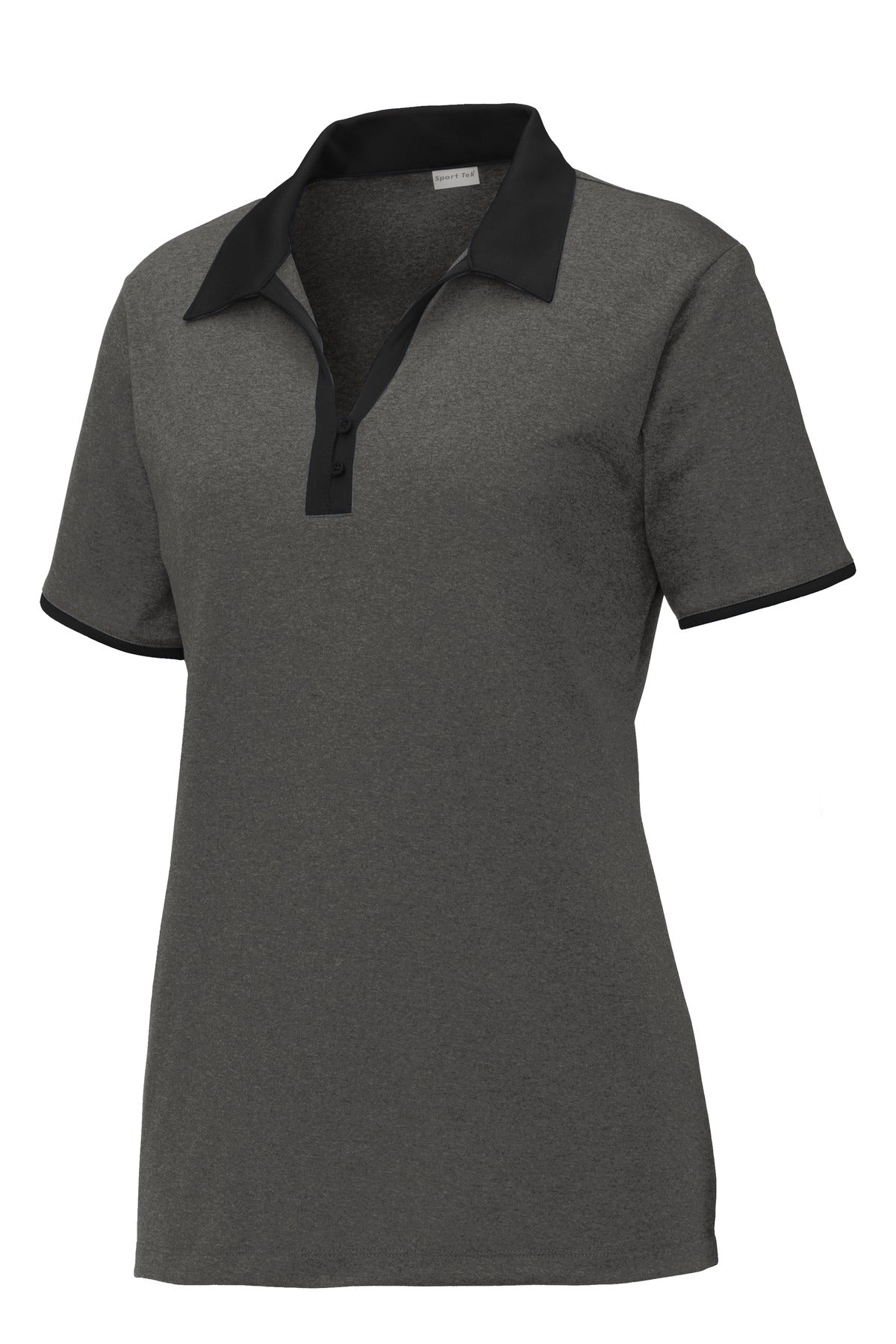 Sport-Tek® Ladies Heather Contender™ Contrast Polo