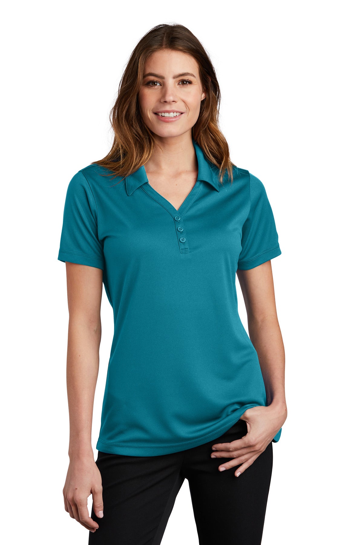 Sport-Tek® Women's PosiCharge® Micro-Mesh Polo