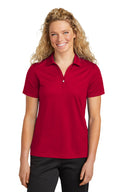 Polo de Manga Corta UV Micropiqué para Mujer de Sport-Tek®  