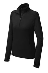 Sport-Tek® Women's Sport-Wick Stretch 1/4-Zip Pullover