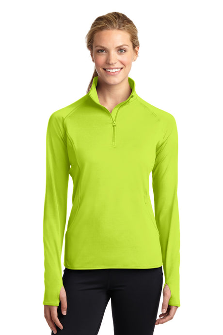 Sport-Tek® Women's Sport-Wick Stretch 1/4-Zip Pullover