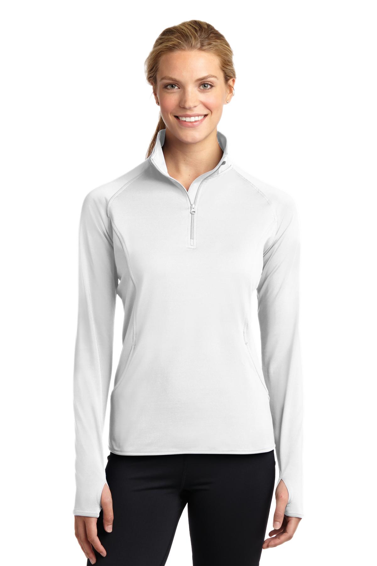 Sport-Tek® Women's Sport-Wick Stretch 1/4-Zip Pullover