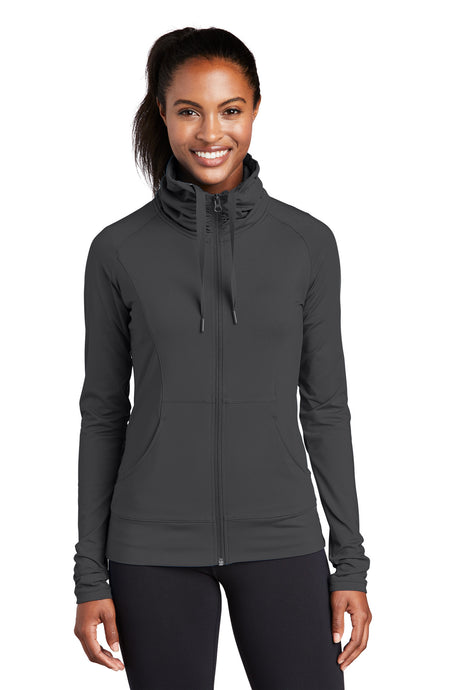 Sport-Tek® Women's Sport-Wick Stretch Full-Zip Jacket