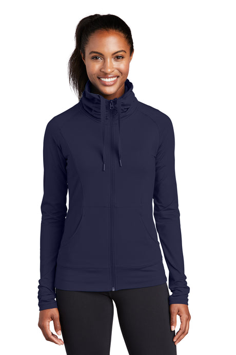 Sport-Tek® Women's Sport-Wick Stretch Full-Zip Jacket