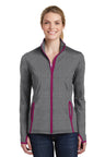 Sport-Tek® Women's Sport-Wick Stretch Contrast Full-Zip Jacket