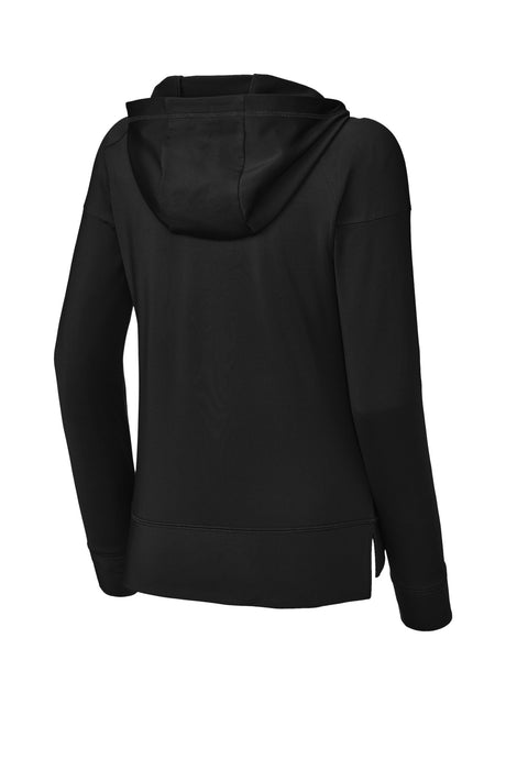 Sport-Tek® Women's Sport Wick Stretch 1/2-Zip Hoodie