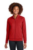 Sport-Tek® Women's Sport Wick Stretch Full Zip Cadet Jacket