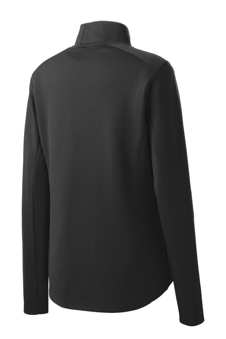 Sport-Tek® Women's Sport Wick Textured 1/4 Zip Pullover