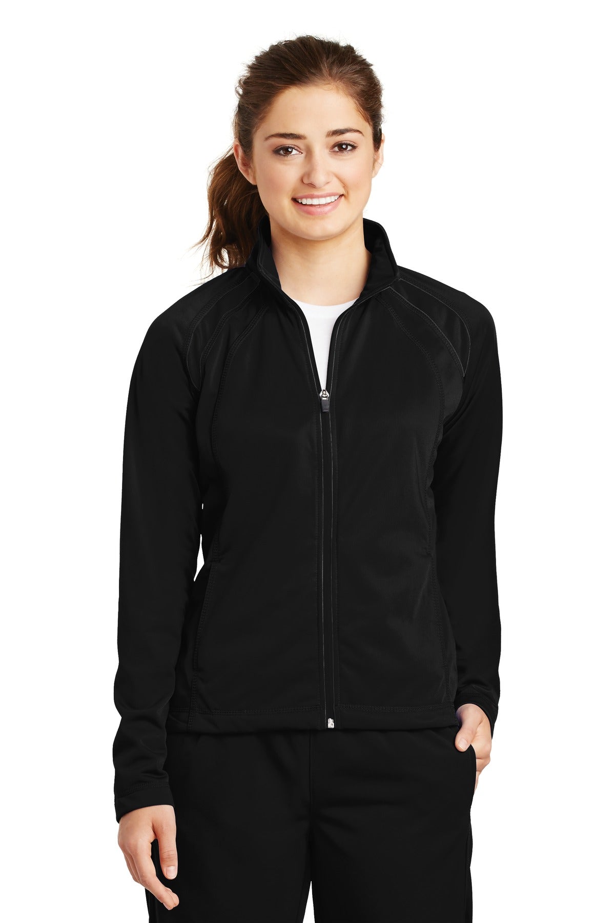 Sport-Tek® Women's Tricot Track Jacket