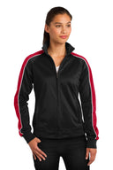 Sport-Tek® Women's Piped Tricot Track Jacket
