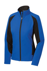 Sport-Tek® Women's Colorblock Soft Shell Jacket