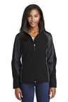 Sport-Tek® Women's Colorblock Soft Shell Jacket