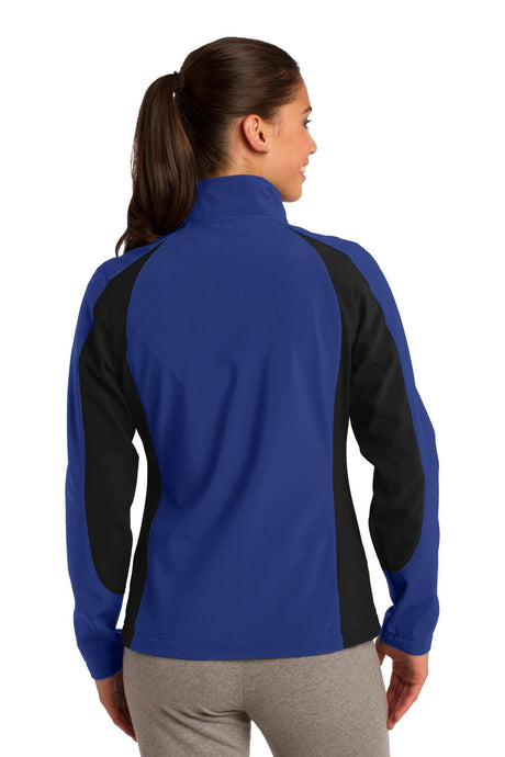 Sport-Tek® Women's Colorblock Soft Shell Jacket