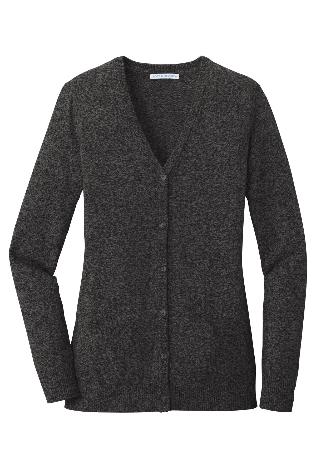 Port Authority ® Women's Marled Cardigan Sweater