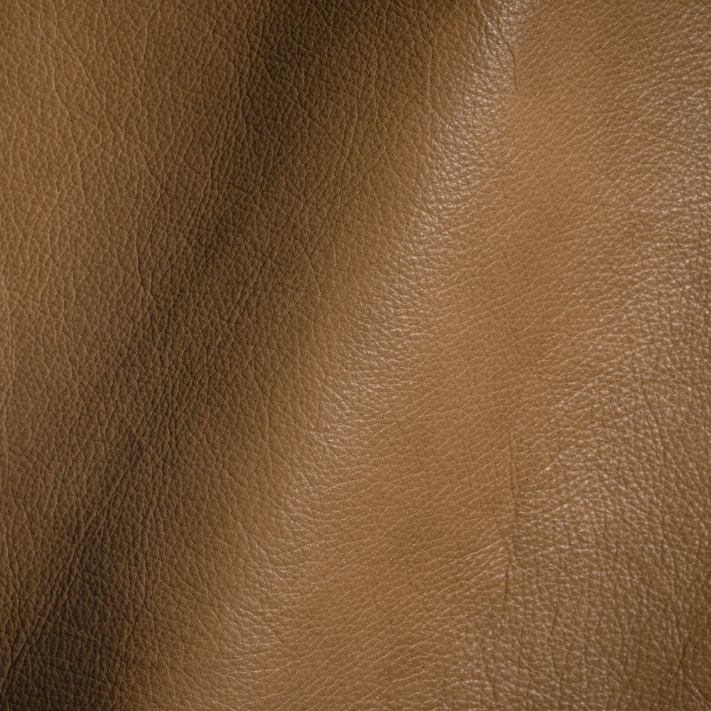 Vesper Italian Bamboo Antique Look Top Grain Performance Cow Leather Hide with Protective Finish