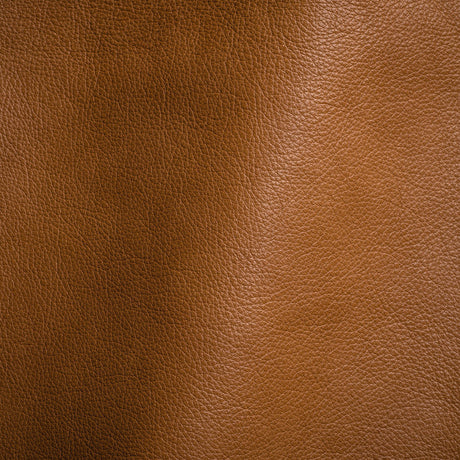 Vesper Italian Cashew Antique Look Top Grain Performance Cow Leather Hide with Protective Finish
