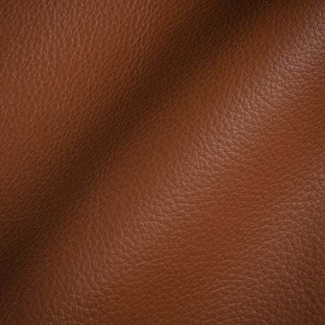 Paloma Italian Brandy Semi-Aniline Natural Pebble Top Grain Performance Cow Leather Hide