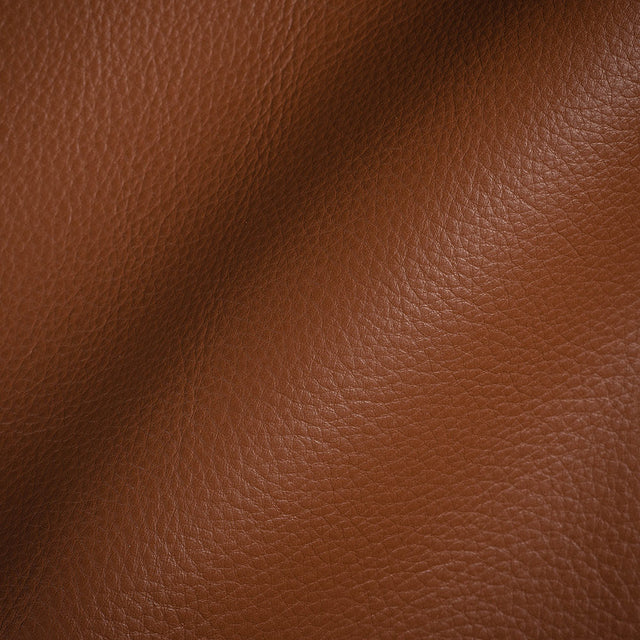 Paloma Italian Brandy Semi-Aniline Natural Pebble Top Grain Performance Cow Leather Hide
