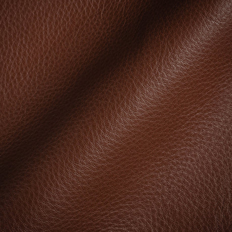 Paloma Italian Chestnut Semi-Aniline Natural Pebble Top Grain Performance Cow Leather Hide