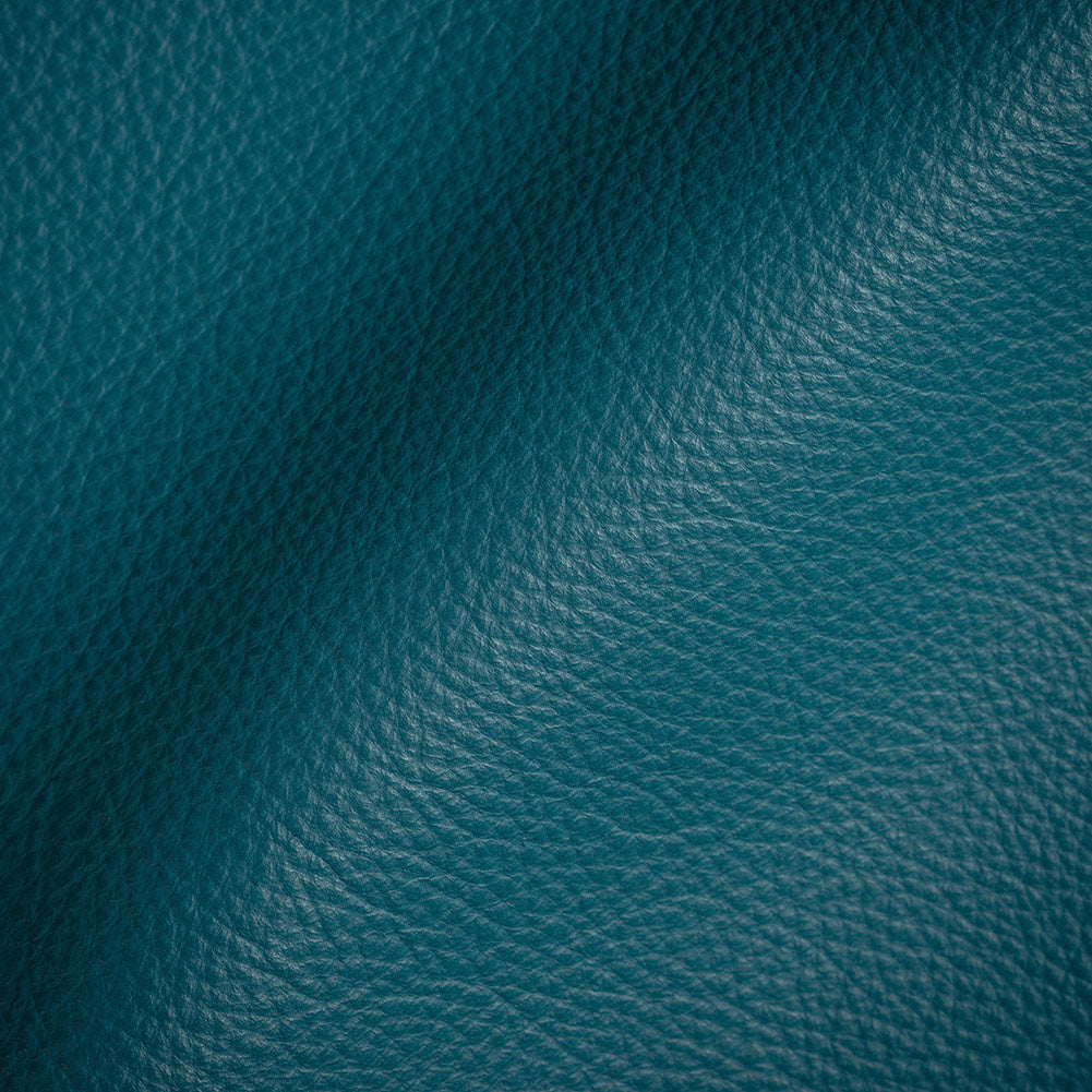 Paloma Italian Turquoise Semi-Aniline Natural Pebble Top Grain Performance Cow Leather Hide
