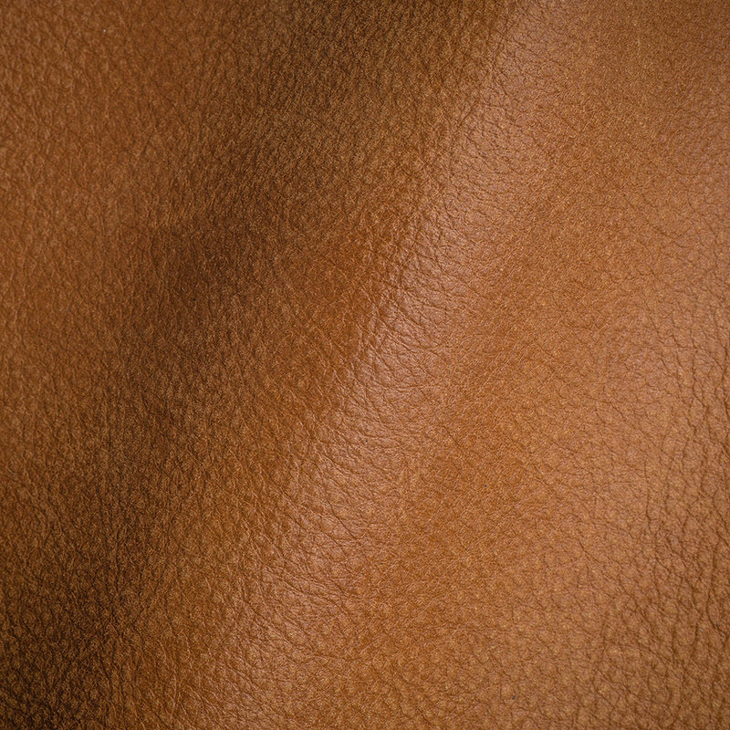 Sherry Italian Chestnut Aniline Dyed Distressed Top Grain Cow Leather Hide