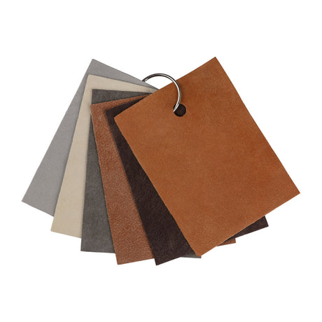 Sherry Italian Ivory Aniline Dyed Distressed Top Grain Cow Leather Hide
