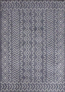 Microfiber Extra Soft Touch Area Rug - 100% Microfiber Fabric, Gray White Modern Contemporary Design, 2' X 3' (2' X 3')