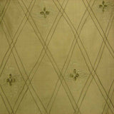 Lucile Silk Fabric - Diamond Floral Embroidered, 54" Width (1 Yard)