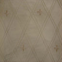 Lucile Silk Fabric - Diamond Floral Embroidered, 54" Width (1 Yard)