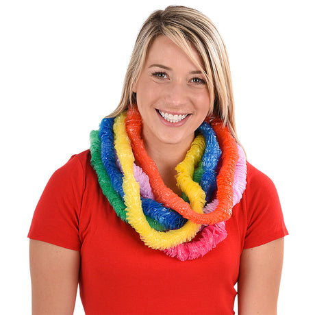 Plastic Leis 2.25" 32" Length (1 DZ)