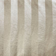 Lulu Fabric Embossed Large Striped Jacquard Fabric - Natural/Washed, White, 60" Width (1 Yard)