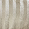 Lulu Fabric Embossed Large Striped Jacquard Fabric - Natural/Washed, White, 60" Width (1 Yard)