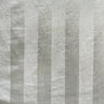 Lulu Fabric Embossed Large Striped Jacquard Fabric - Natural/Washed, White, 60" Width (1 Yard)