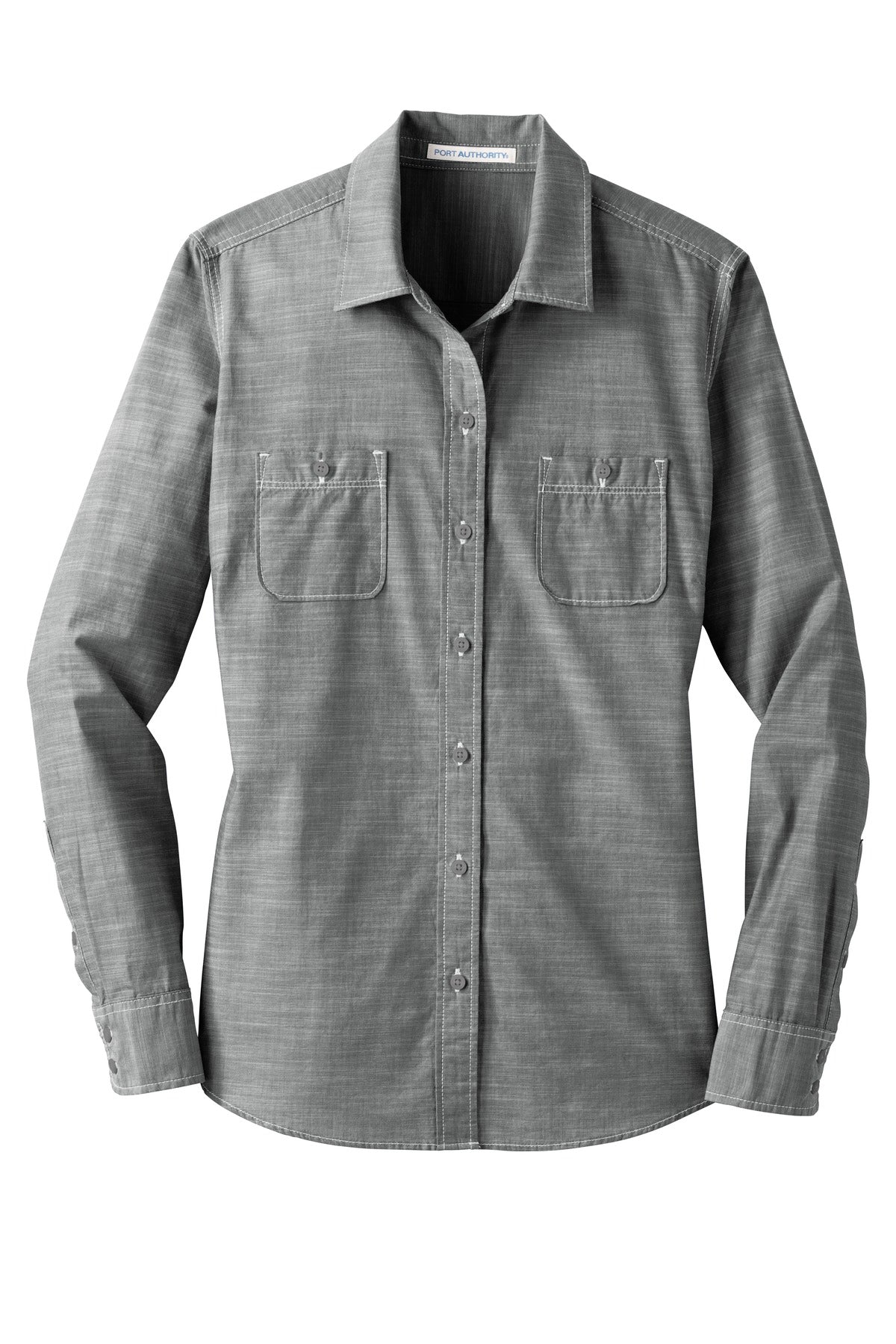 Port Authority® Women's Slub Chambray Shirt